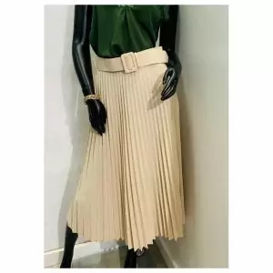 FALDA LARGA BEIGE